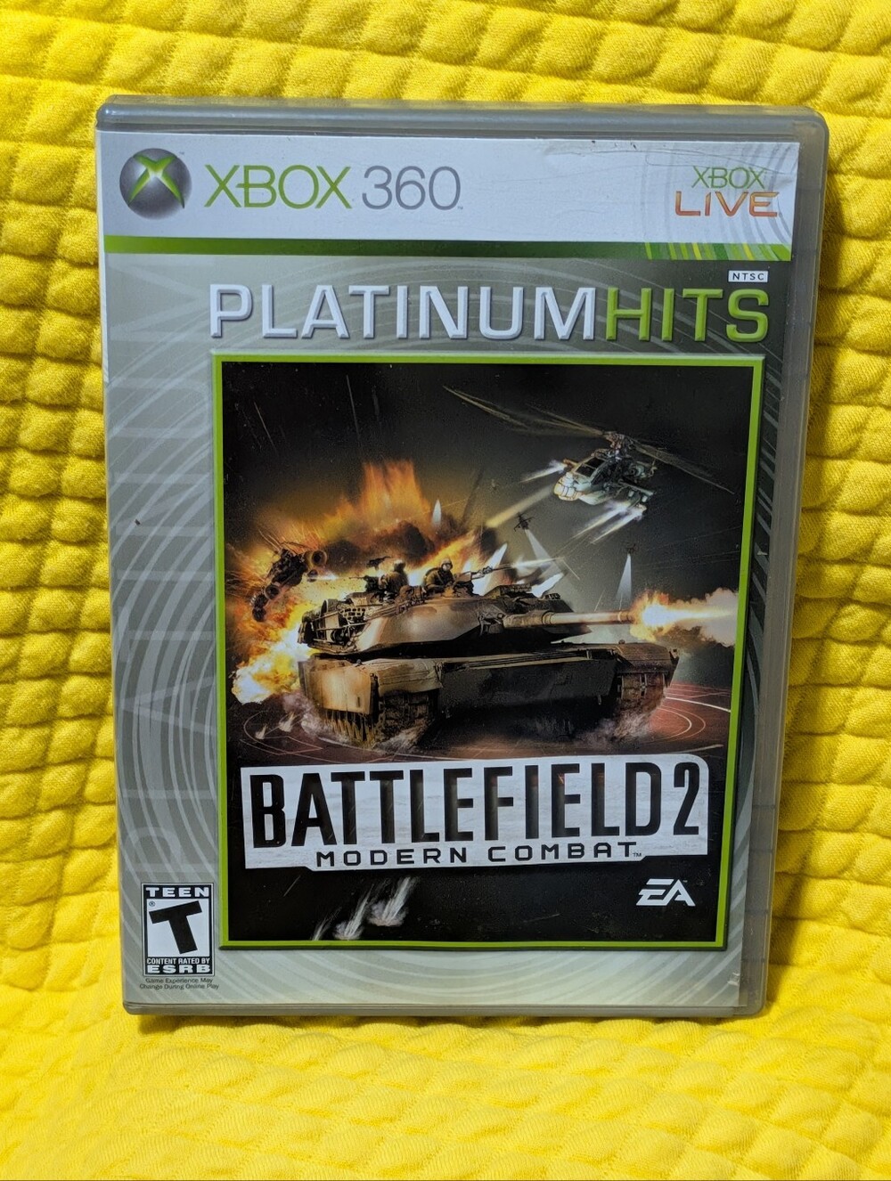 BATTLEFIELD 2 Modern Combat 👉Xbox 360 Live Platinum Hits | CIB | VG+